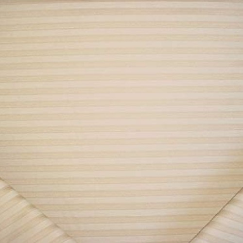 Gold Ribbon Stripe - Antique Gold, Cream Stripe Designer Upholster...