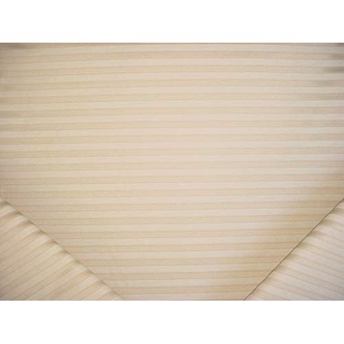Gold Ribbon Stripe - Antique Gold, Cream Stripe Designer Upholster...