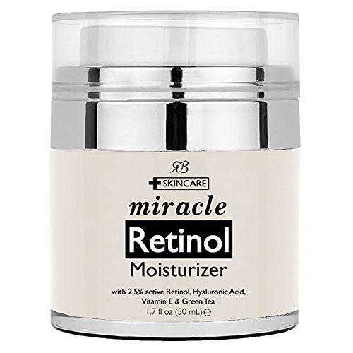 Retinol Moisturizer Cream for Face - With Retinol, Hyaluronic Acid...