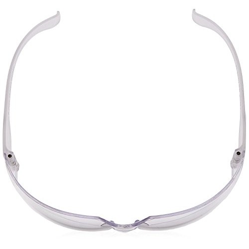 Radians Clear Safety Glasses, Scratch-Resistant, Wraparound, One Size