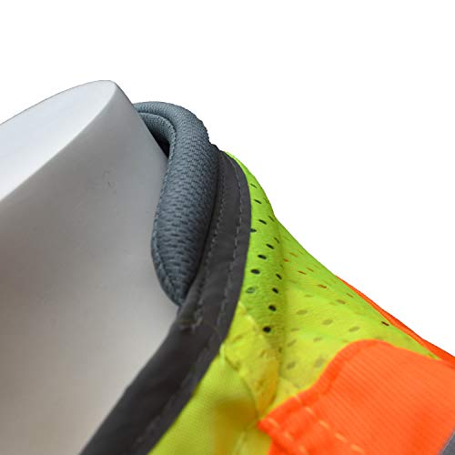 Radians SV55-2ZGD-2X Industrial Safety Vest, Hi Viz Green, 2X-Large