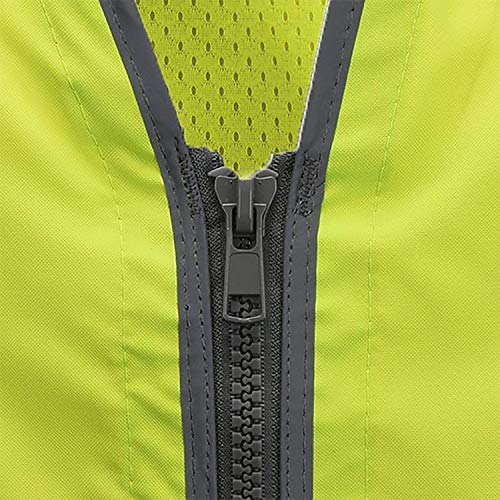 Radians SV55-2ZGD-2X Industrial Safety Vest, Hi Viz Green, 2X-Large