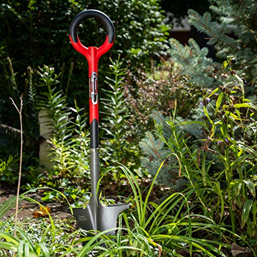 Radius Garden 22011 Root Slayer Shovel, Red