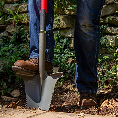 Radius Garden 22011 Root Slayer Shovel, Red