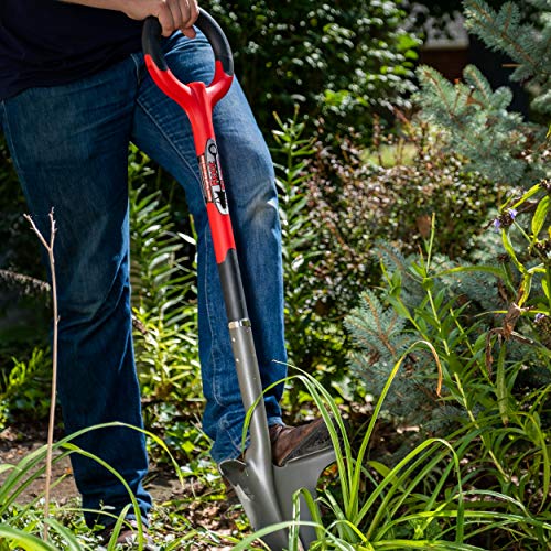 Radius Garden 22011 Root Slayer Shovel, Red