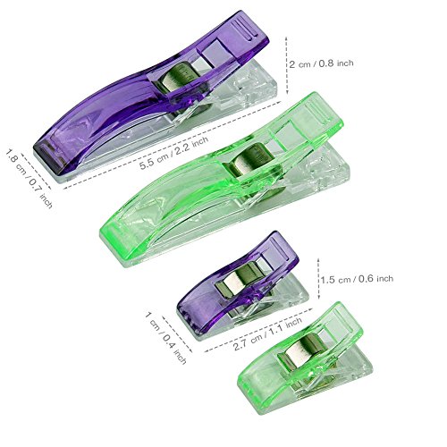 RAGNAROS Multipurpose Sewing Clips For Quilting Crafting With Tin ...