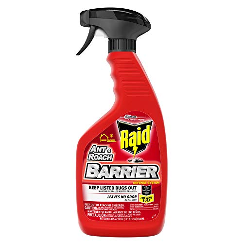 Raid Ant & Roach Barrier Spray, Killer for Listed Bugs, Insect, Sp...