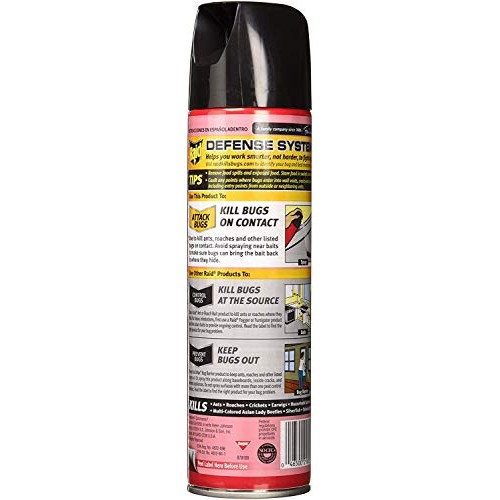 Raid Ant & Roach Killer Defense System, Outdoor Fresh Scent, 17.5 ...