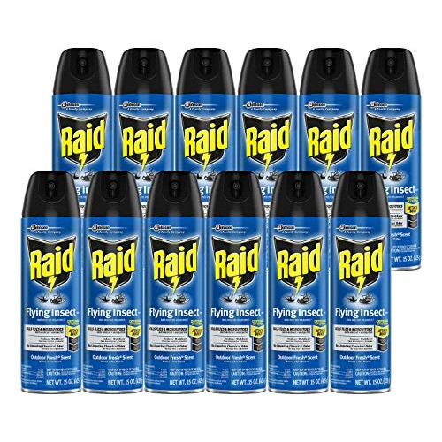 Raid Flying Insect Killer, 15 OZ Pack - 12