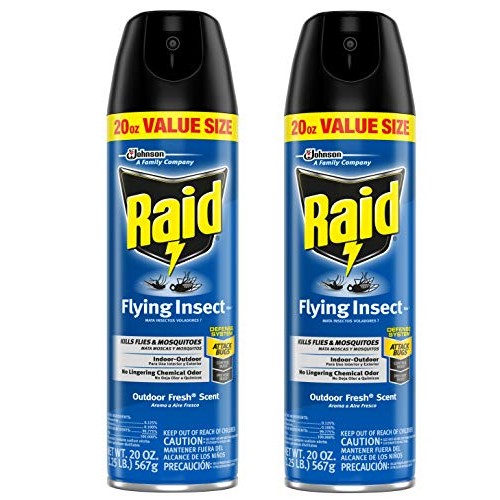Raid Flying Insect Killer Lawn and Garden, 20 OZ Pack - 2
