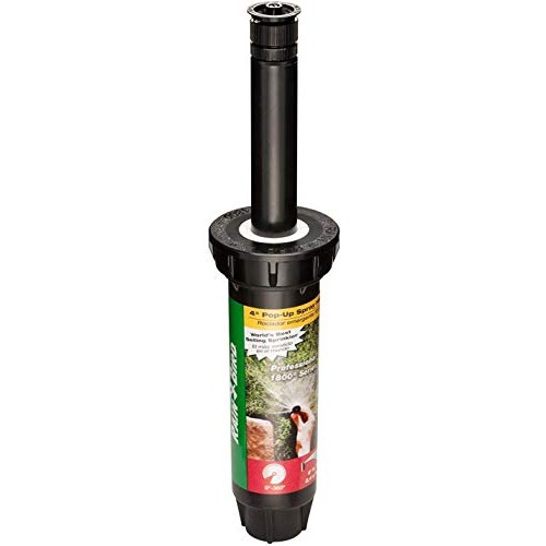 Rain Bird 1804VAN Professional Pop-Up Sprinkler, Adjustable 0° - 3...