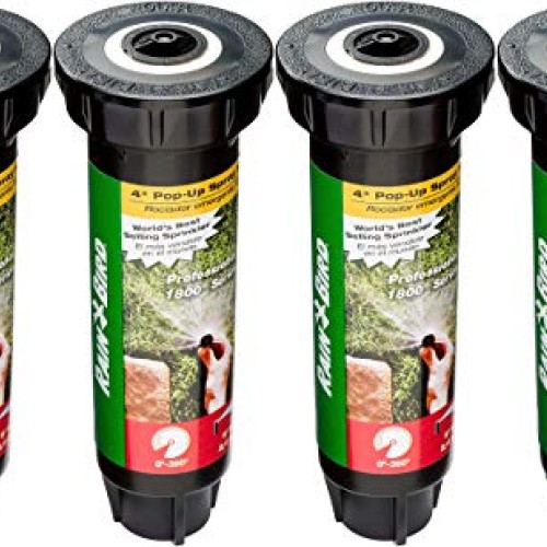 Rain Bird 1804VAN Professional Pop-Up Sprinkler, Adjustable 0° - 3...