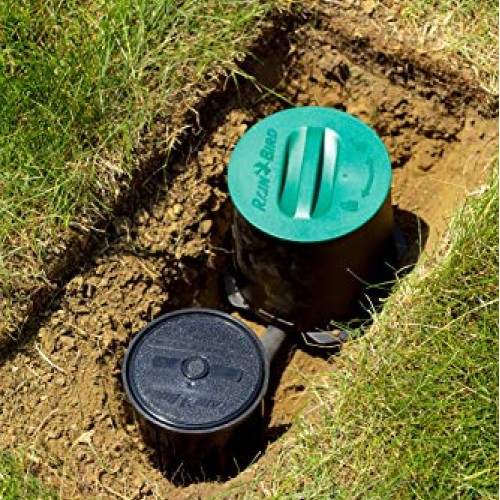 Rain Bird LG3HE In-Ground Impact Sprinkler with Click-N-Go Hose Co...