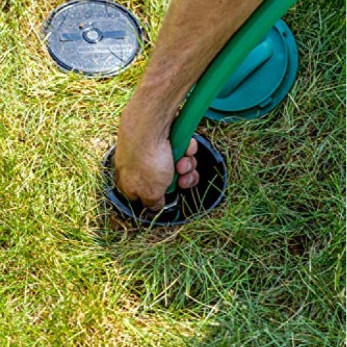 Rain Bird LG3HE In-Ground Impact Sprinkler with Click-N-Go Hose Co...
