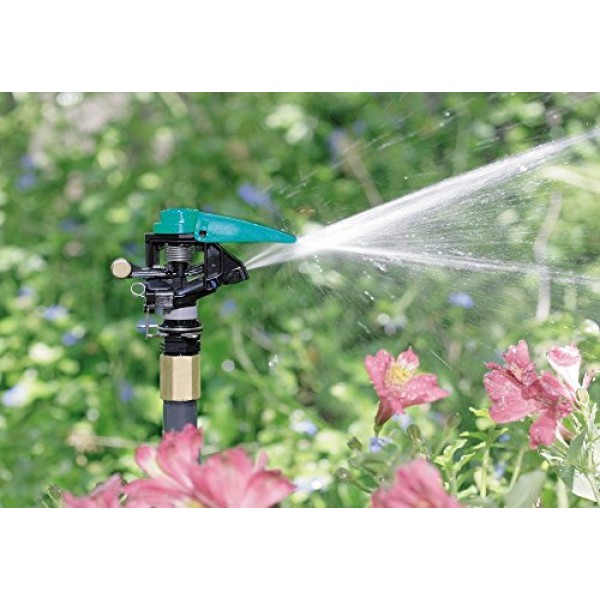 Rain Bird P5R Plastic Impact Sprinkler, Adjustable 0° - 360° Patte...