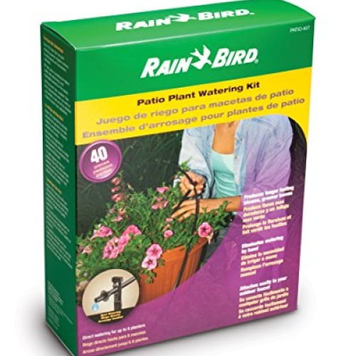 Rain Bird PATIOKIT Drip Irrigation Patio Watering Kit, Connects to...