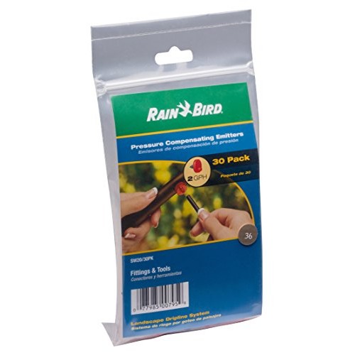 Rain Bird SW20-30PS Drip Irrigation Spot Watering Dripper/Emitter,...