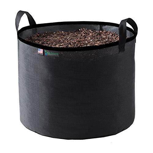 Rain Science Grow Bag 10 Gallon, Black/Black