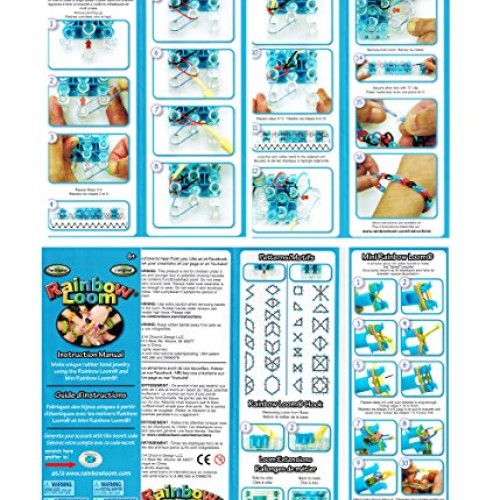 Rainbow Loom Crafting Kit includes Loom, Metal Hook, Mini Rainbow ...