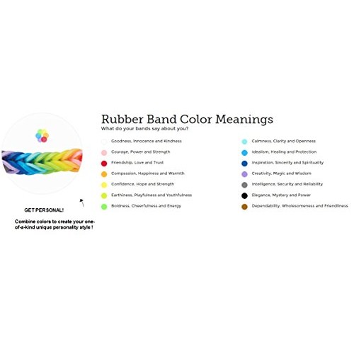 Rainbow Loom Crafting Kit includes Loom, Metal Hook, Mini Rainbow ...