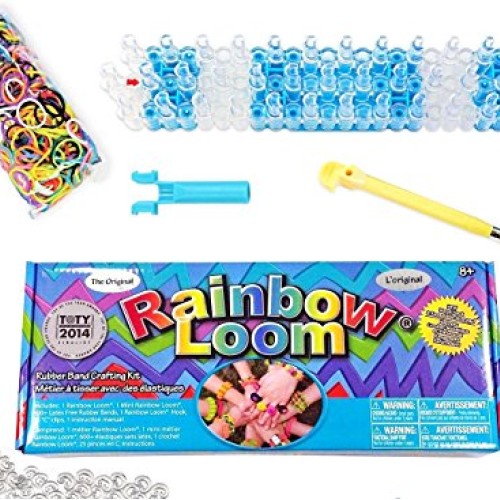 Rainbow Loom Crafting Kit includes Loom, Metal Hook, Mini Rainbow ...