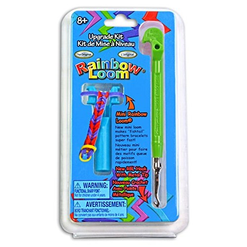Rainbow Loom Upgrade Kit - Green Metal Hook