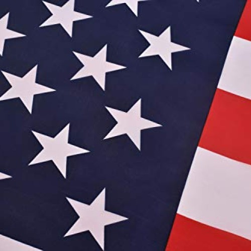 RainRoad American Flag 3x5 ft, Printed Polyester Double-Sided US M...
