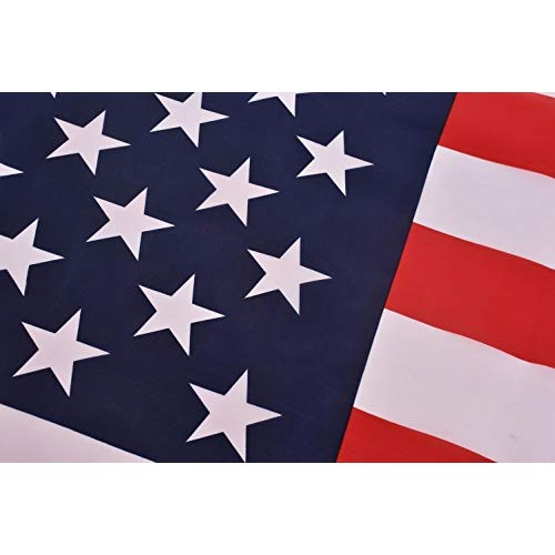RainRoad American Flag 3x5 ft, Printed Polyester Double-Sided US M...