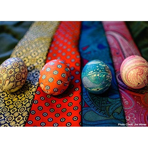 Rajbhoomi 25 Pieces of Vintage Silk Remnants, 8X8 Inches Square Pi...
