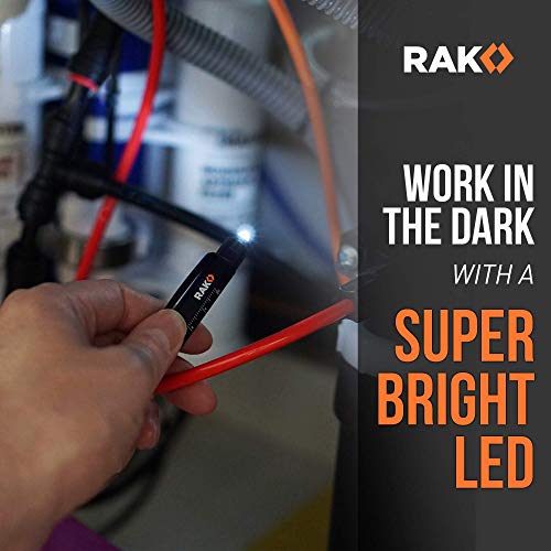 RAK Multi-Tool 2Pc Pen Set - LED Light, Touchscreen Stylus, Ruler,...