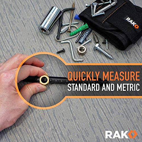 RAK Multi-Tool 2Pc Pen Set - LED Light, Touchscreen Stylus, Ruler,...