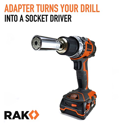 RAK Universal Socket Grip 7-19mm Multi-Function Ratchet Wrench P...