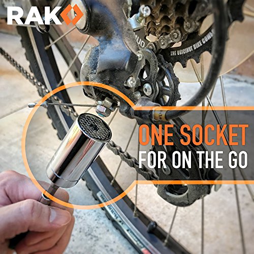 RAK Universal Socket Grip 7-19mm Multi-Function Ratchet Wrench P...