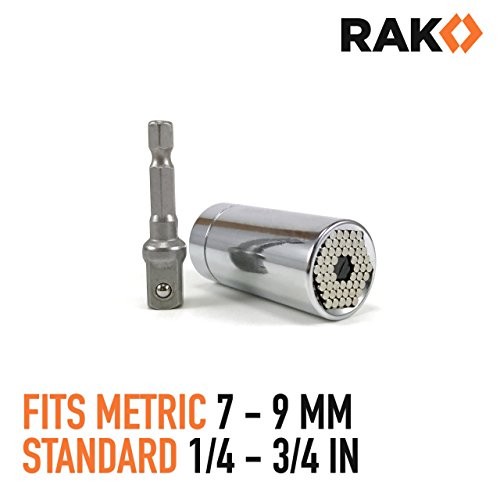 RAK Universal Socket Grip 7-19mm Multi-Function Ratchet Wrench P...