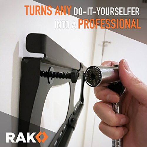 RAK Universal Socket Grip 7-19mm Multi-Function Ratchet Wrench P...
