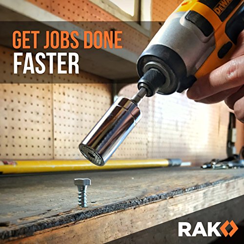 RAK Universal Socket Grip 7-19mm Multi-Function Ratchet Wrench P...