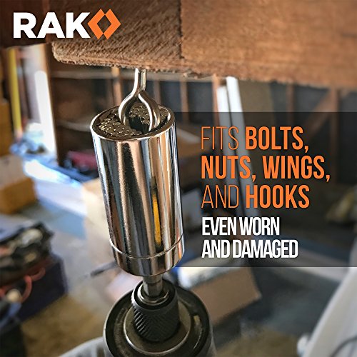 RAK Universal Socket Grip 7-19mm Multi-Function Ratchet Wrench P...