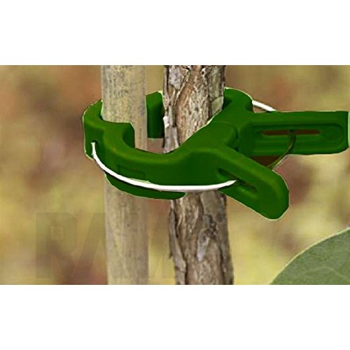 Ram-Pro 40 Piece Green Gentle Gardening Plant & Flower Lever Loop ...