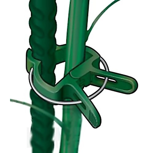 Ram-Pro 40 Piece Green Gentle Gardening Plant & Flower Lever Loop ...