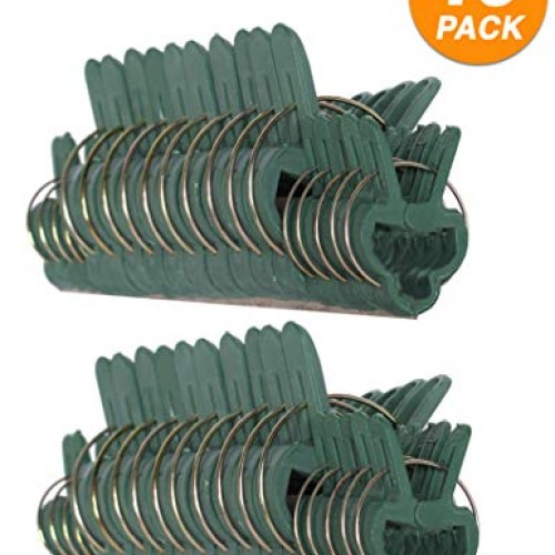 Ram-Pro 40 Piece Green Gentle Gardening Plant & Flower Lever Loop ...