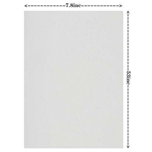 RAGAN Solid Color Faux Leather Sheets 7.8 X 53 , Leather Fabri...