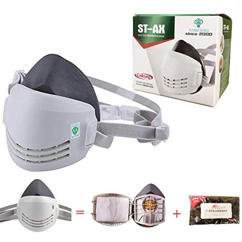 RANKSING: Strong-AX Reusable Dust Half Respirator, Reusable Standa...