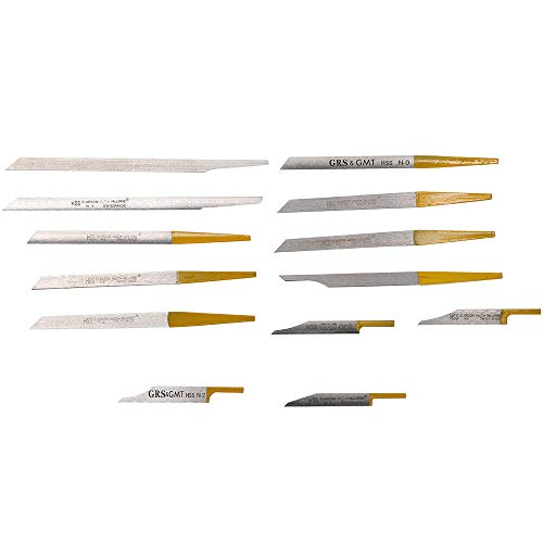 Engraving Cutting Bits Kit 13Pcs Jewelry Engraver Knife Edge Tungs...