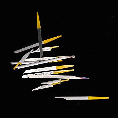 Engraving Cutting Bits Kit 13Pcs Jewelry Engraver Knife Edge Tungs...
