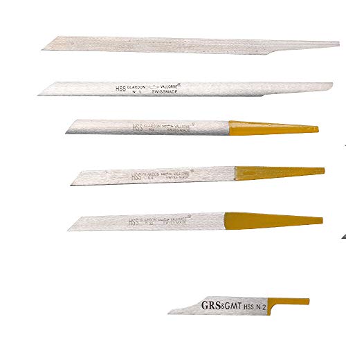 Engraving Cutting Bits Kit 13Pcs Jewelry Engraver Knife Edge Tungs...