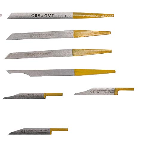 Engraving Cutting Bits Kit 13Pcs Jewelry Engraver Knife Edge Tungs...