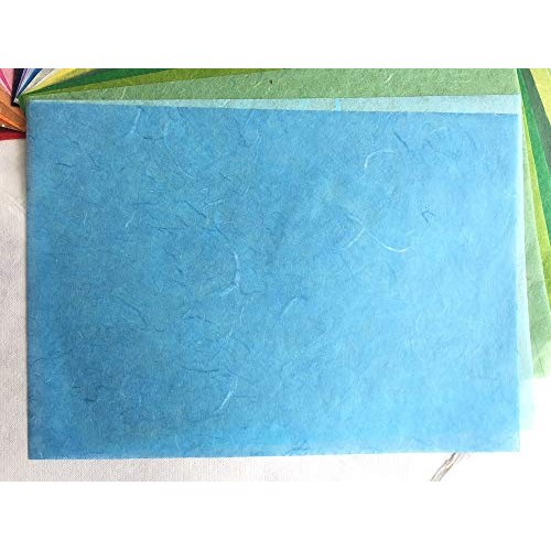8.5x12 Inches Mulberry Paper Sheet Design Craft Hand Made Art Tiss...