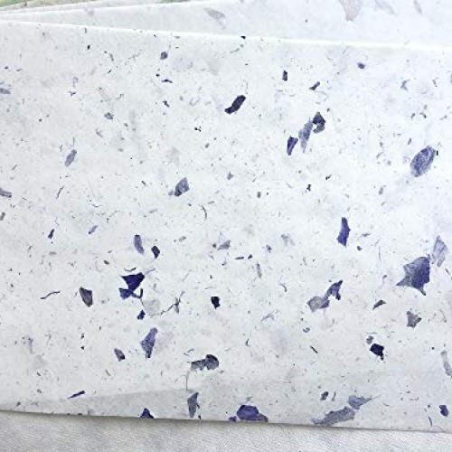 8.5x12 Inches Mulberry Paper Sheet Design Craft Hand Made Art Tiss...