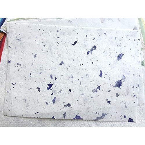 8.5x12 Inches Mulberry Paper Sheet Design Craft Hand Made Art Tiss...