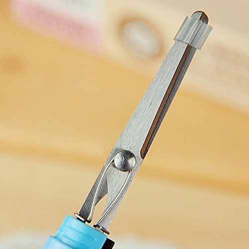 RAYNAG Set of 2 Portable Safe Scissor Mini Folding Paper Cutting S...